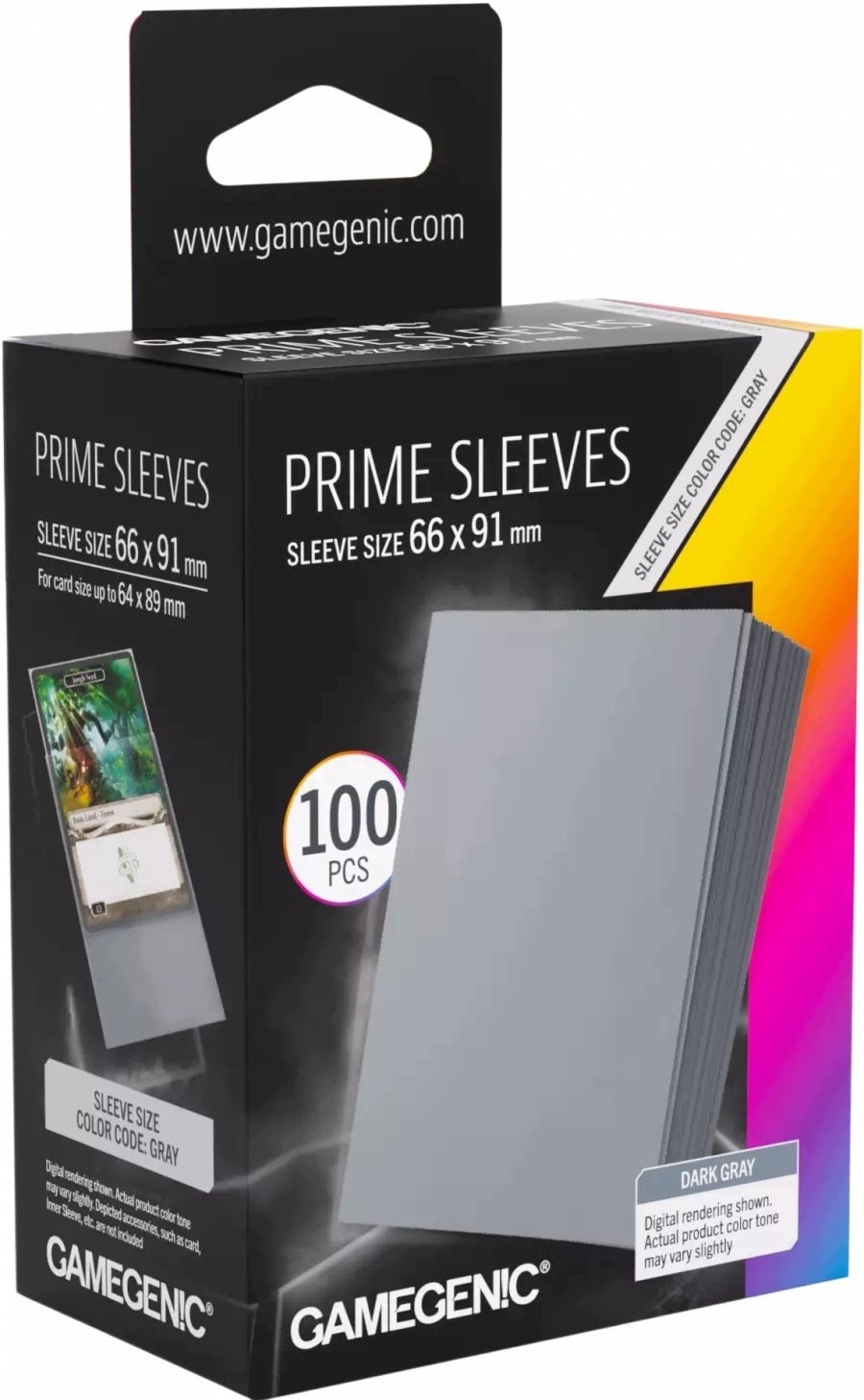 Gamegenic : Prime Sleeves (66x91 mm)