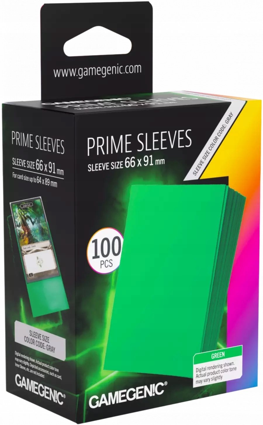 Gamegenic : Prime Sleeves (66x91 mm)
