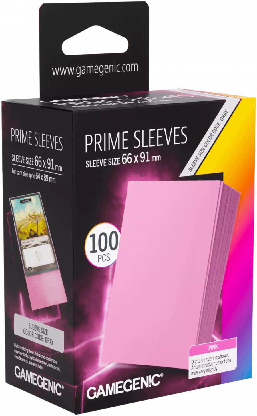 Gamegenic : Prime Sleeves (66x91 mm)