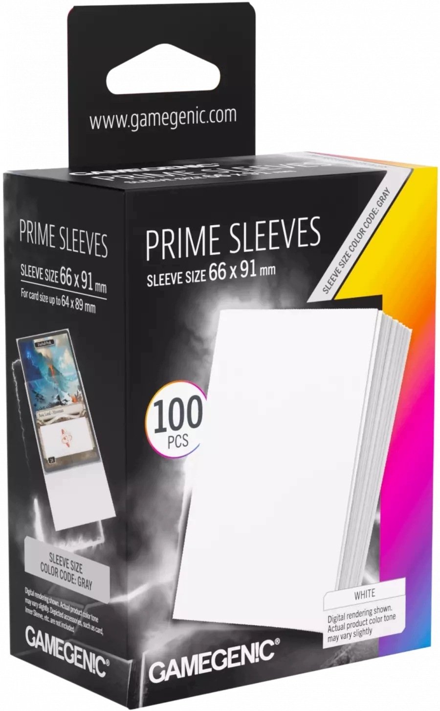 Gamegenic : Prime Sleeves (66x91 mm)