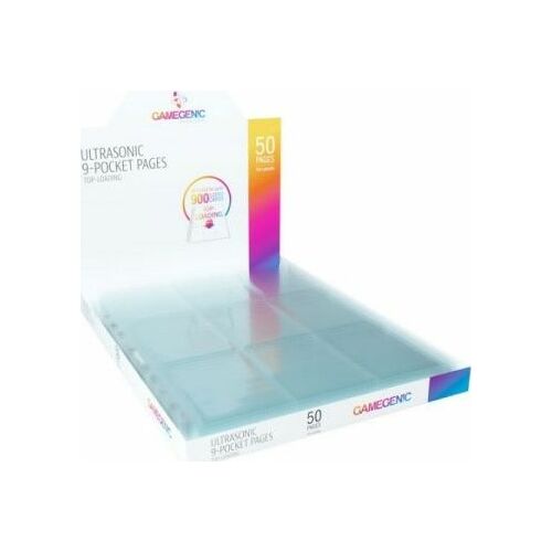 Gamegenic : Ultrasonic 9-Pocket Pages Toploading