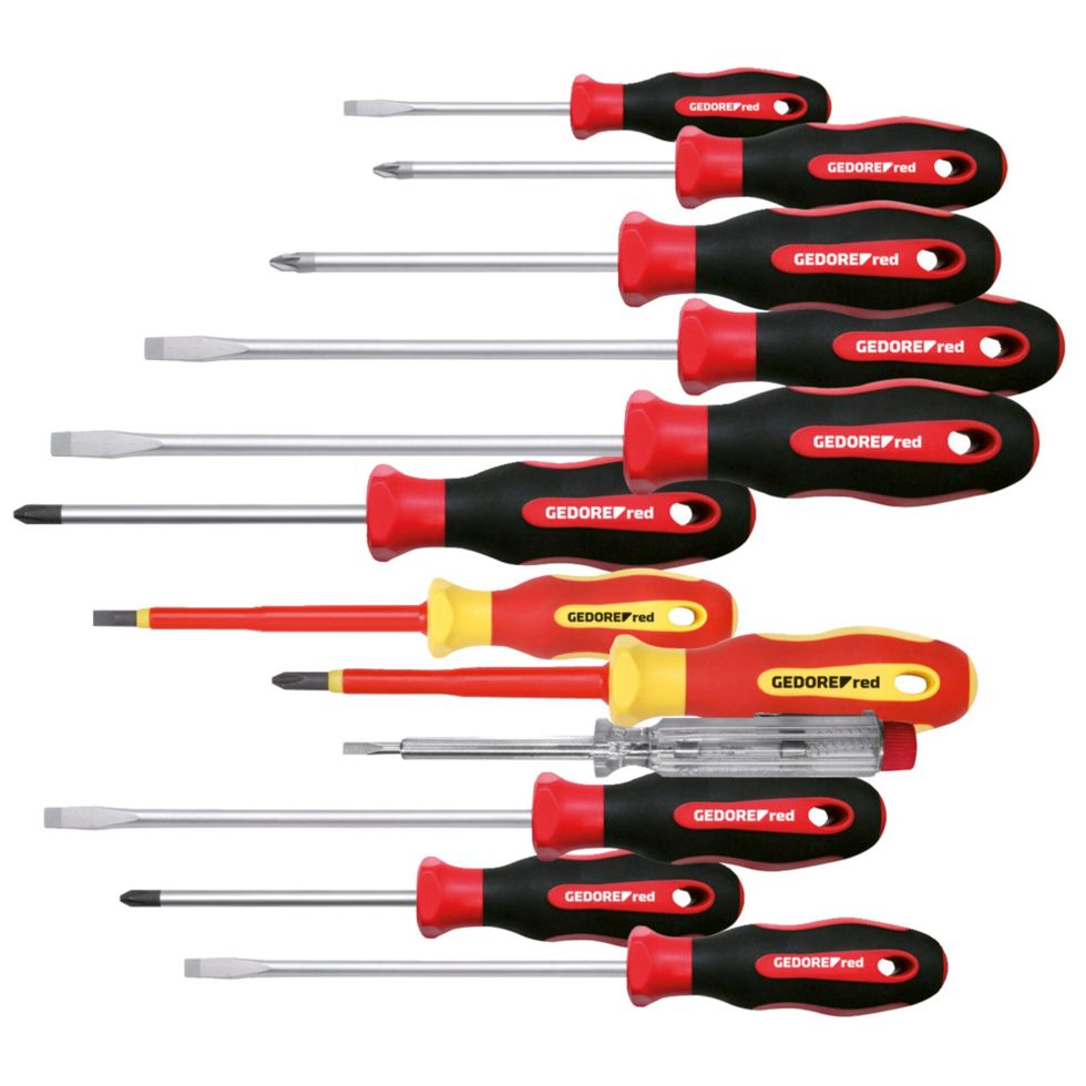GEDORE red Screwdriver Set XXL 12-pieces