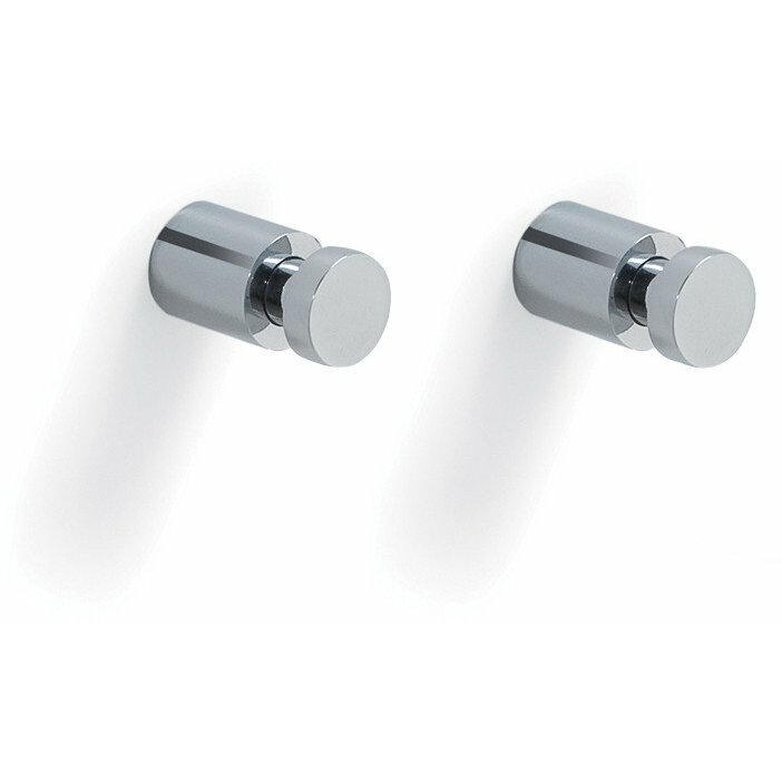 Gedy 2 HOOKS CHROMED | 8003341109007
