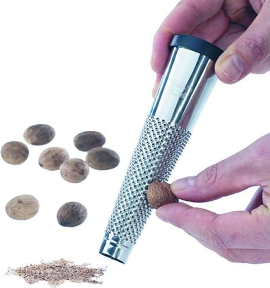 Gefu Nutmeg Grater MOLA Stainless Steel