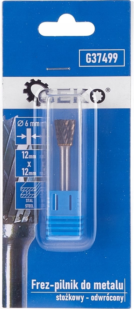 Geko Frez- a 12x12mm trzpień 6mm