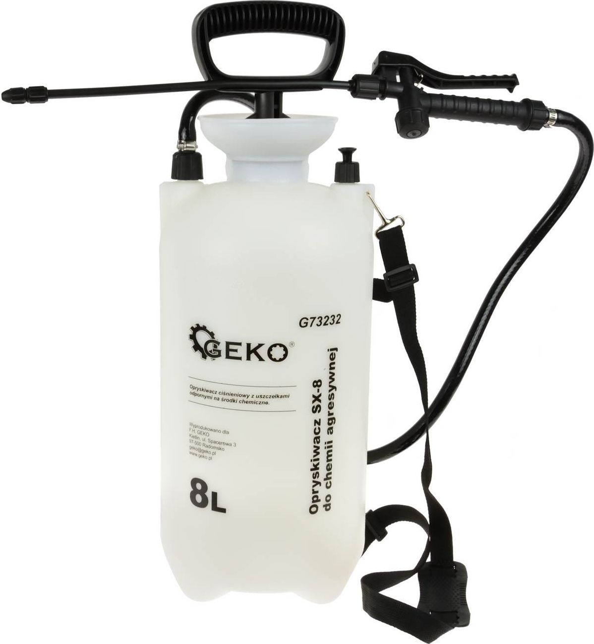 Geko  SX-8 do chemii agresywnej 8