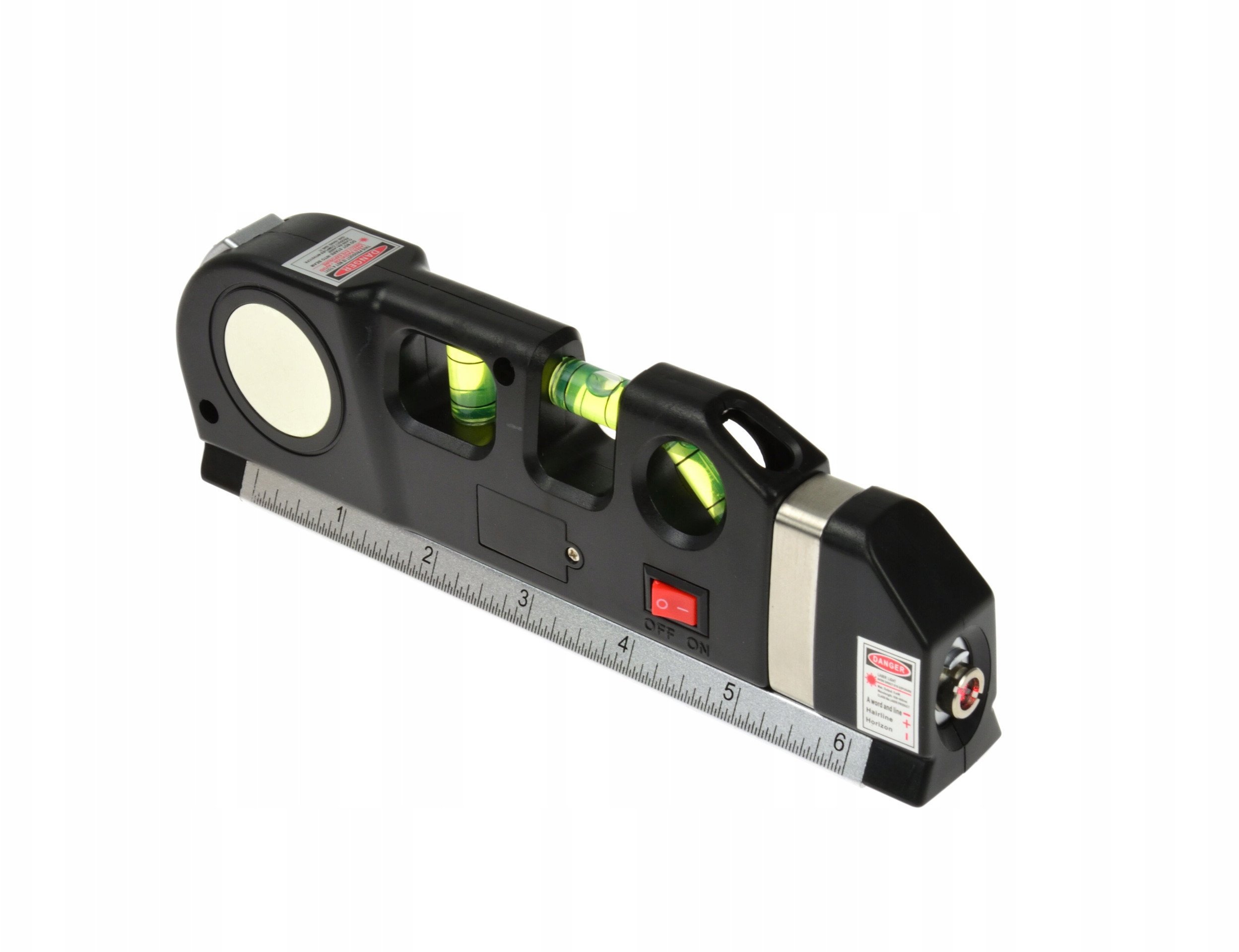 Geko laserowa z miarą i metrem