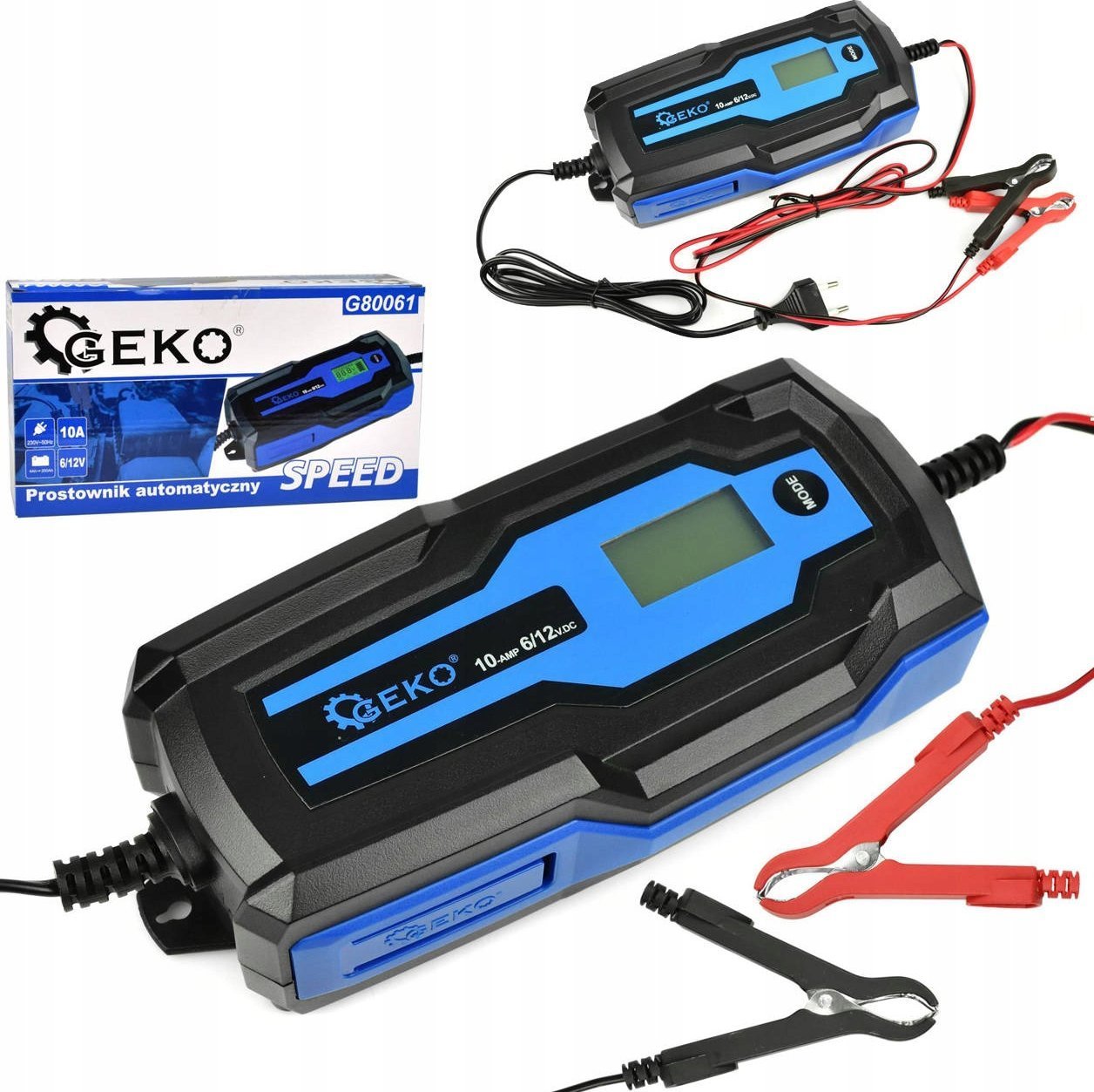 Geko SPEED 6/12V 10A 4Ah-200Ah (10)