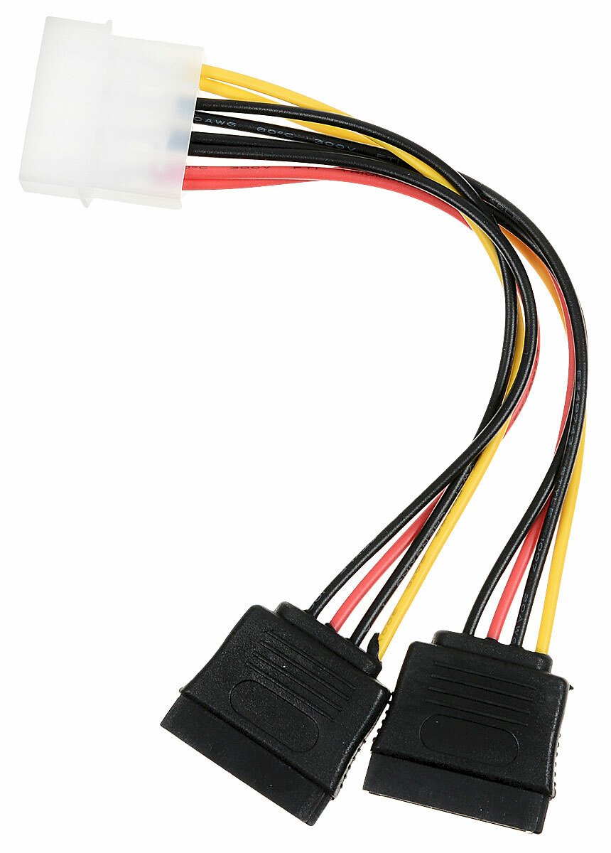 CABLE POWER SATA X2 30CM/CC-SATA-PSY-0.3M