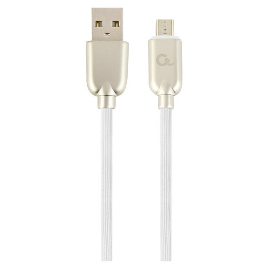 Gembird CC-USB2R-AMMBM-2M-W Micro-USB uzlādes un datu