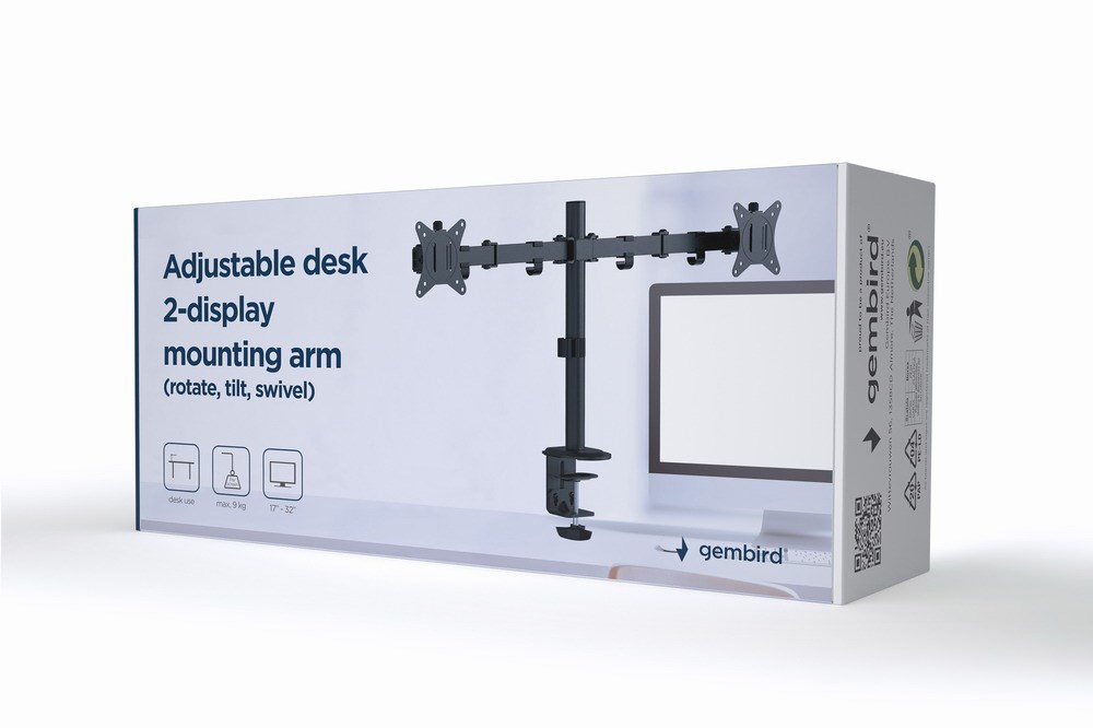 Gembird MA-D2-01 monitor mount / stand