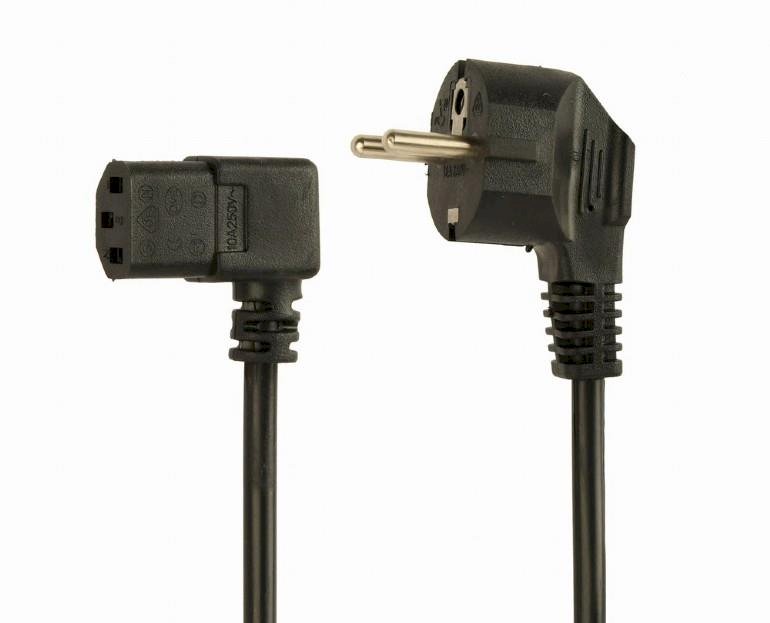 CABLE POWER ANGLED VDE 1.5M/PC-186A-VDE1B-1
