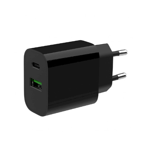 Gembird TA-UC-PDQC20-01-BK 2-portu 20W USB Tīkla