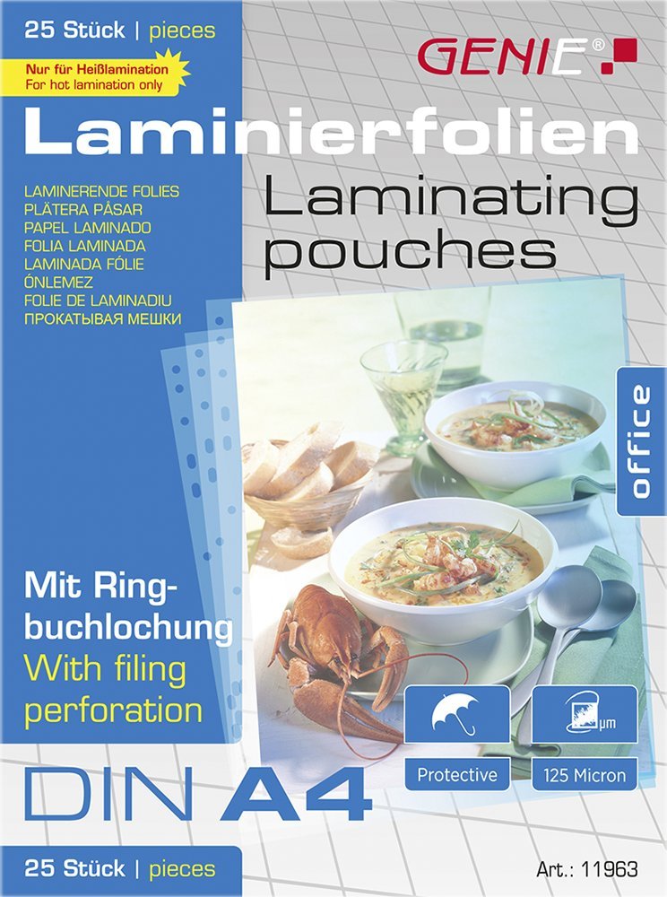 Genie GENIE torby do laminowania 25