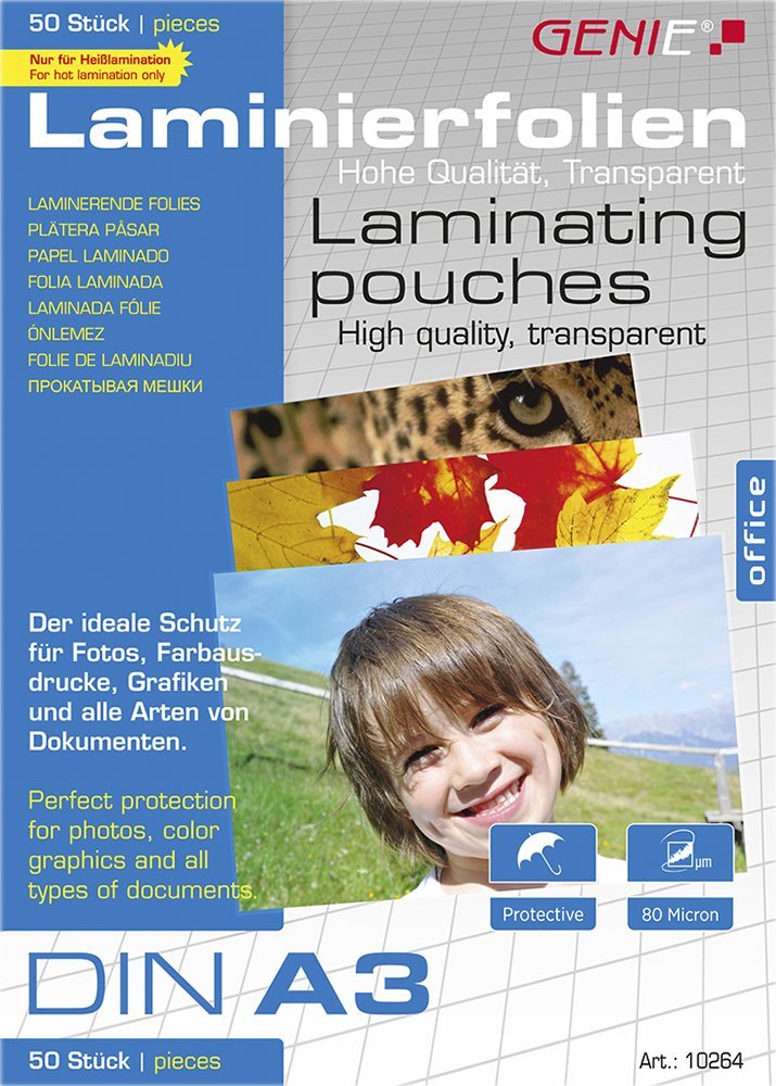 Genie Torebki laminowane 50 A3 -