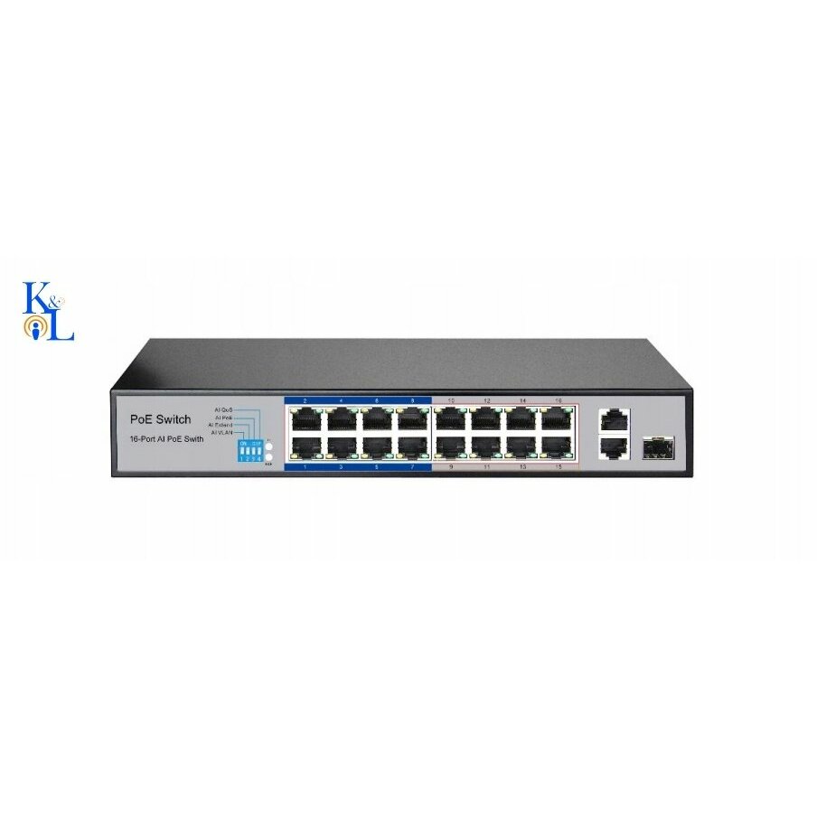 Genway K&L 1618AI switch POE z