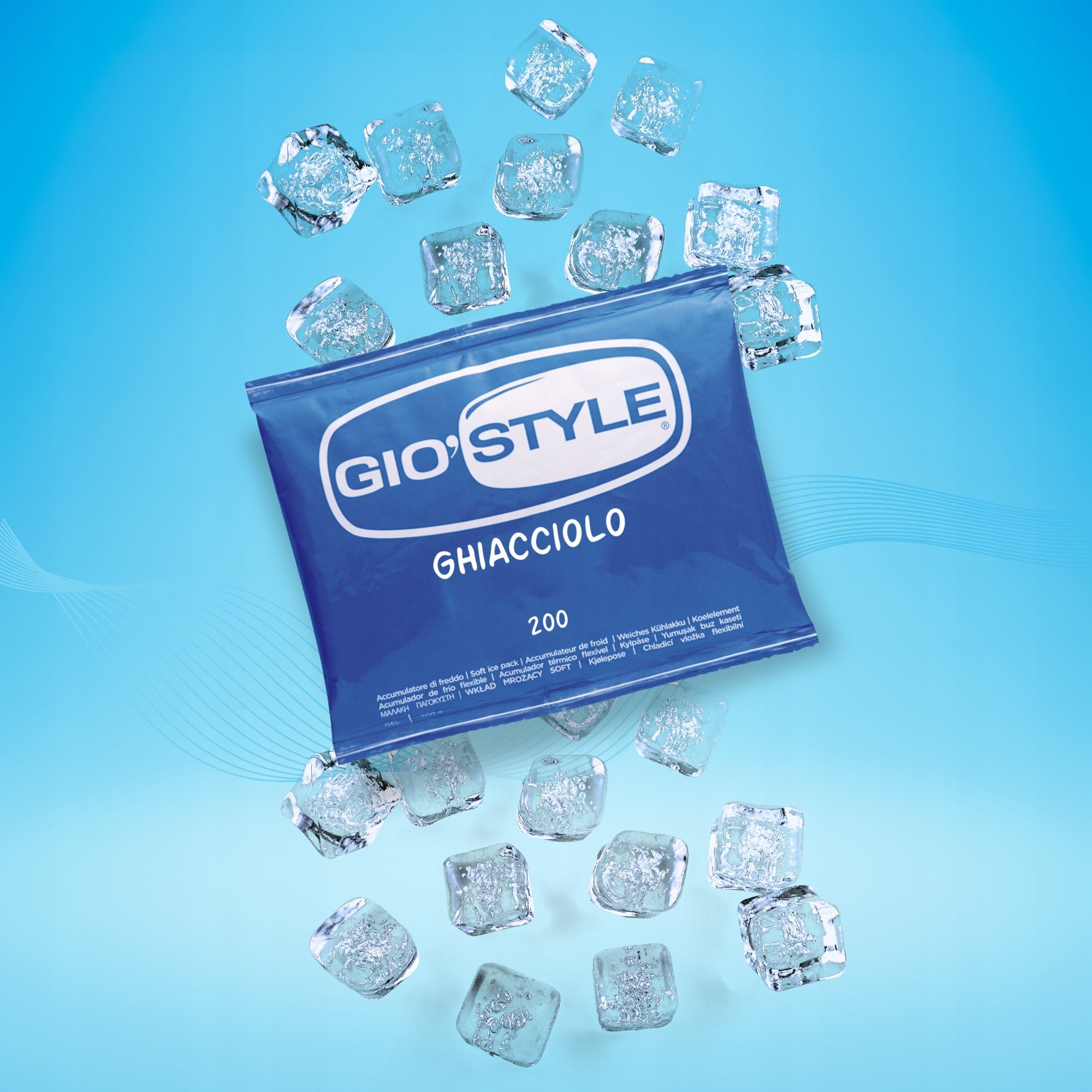 GioStyle GIO`STYLE Zelejveida aukstuma elements Ghiacciolo