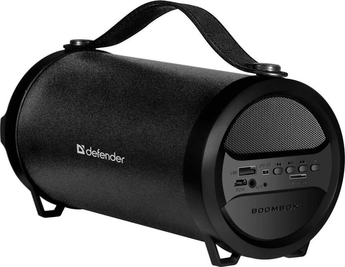 SPEAKER DEFENDER G24 BLUETOOTH/FM/TF/USB 10W BLACK