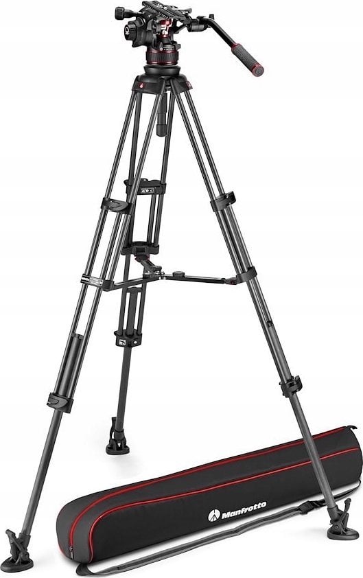 Manfrotto  Twin Carbon z głowicą 612-