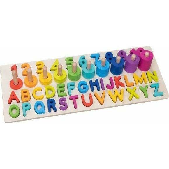 Goki Litery i cyfry - puzzle