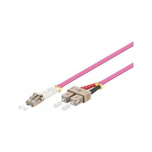 Goobay Kabel wodowy, Multimode (OM4) Violett