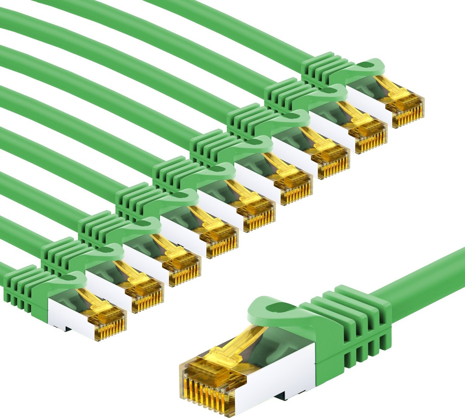 Goobay Patchcord Cat.6a, S/FTP (PiMF)