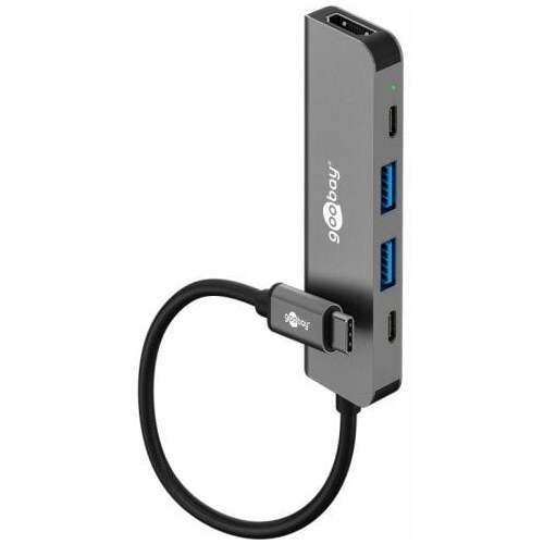 Goobay Slim 5-portowy koncentrator USB z