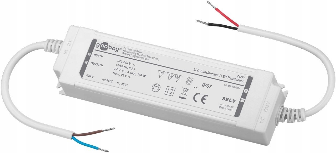 Goobay Transformator do LED 24 V