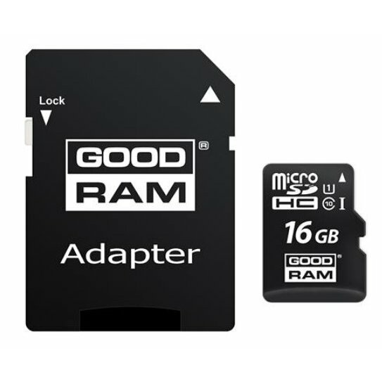 Karta GoodRam MicroSDHC 16 GB Class