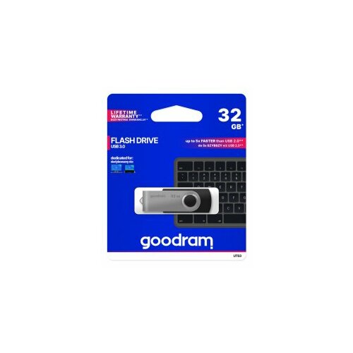 Pendrive GoodRam UTS3, 32 GB (UTS3-0320K0R11)