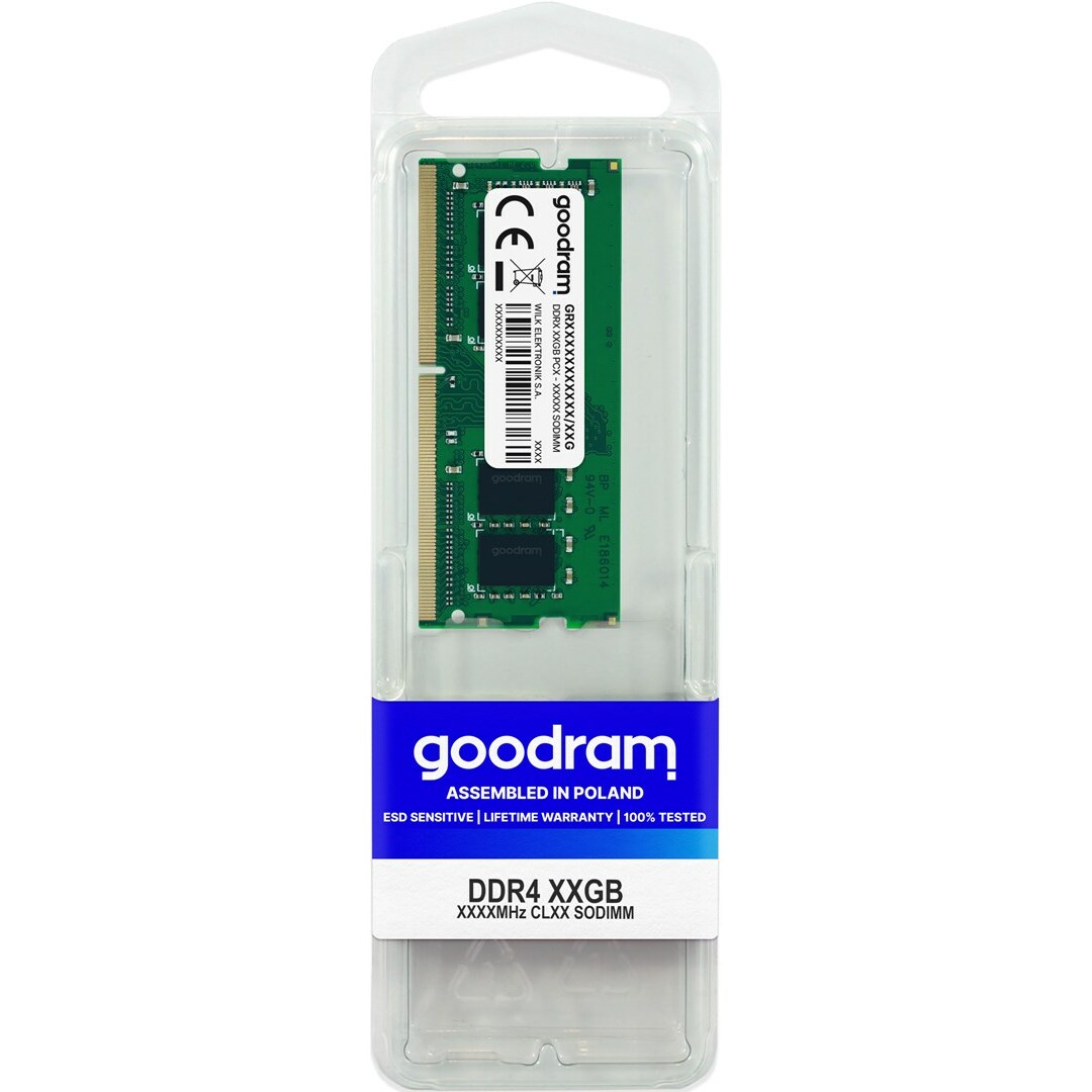 Goodram GR3200S464L22S/16G memory module 16 GB