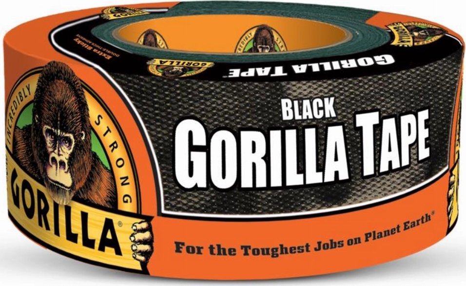 Gorilla Sports Gaffatape - 4- Sort
