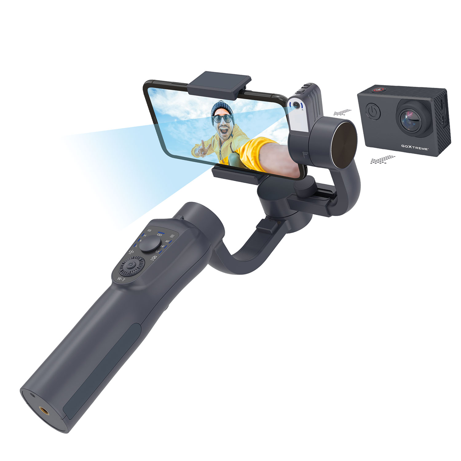 Kamera EasyPix GoXtreme GX4 Dual Gimbal