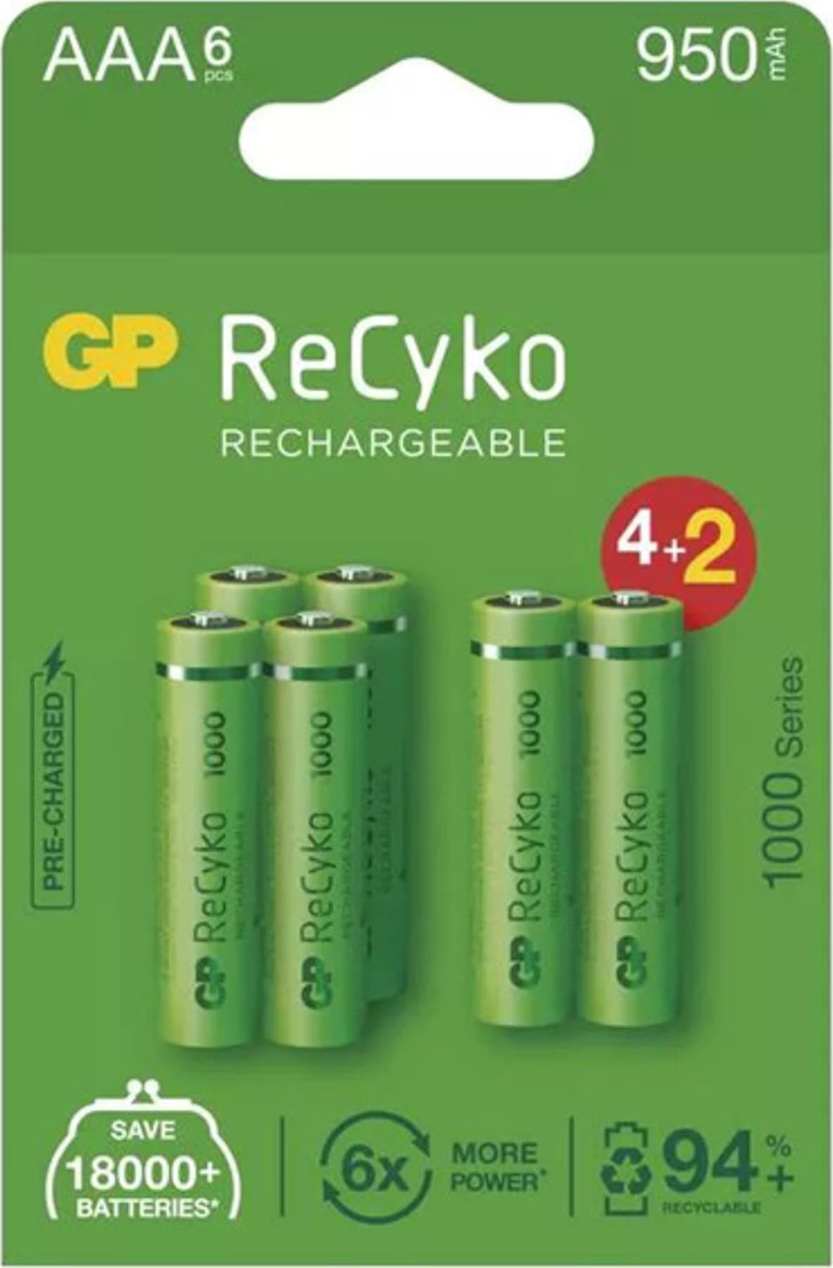 GP ki, AAA (HR03), 1.2V