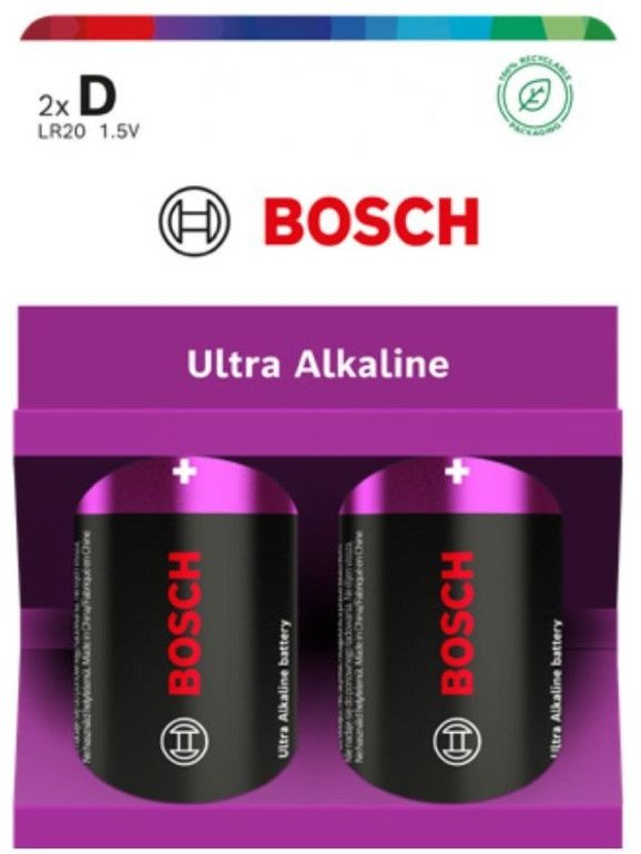 GP BATERIA BOSCH 2D ULTRA ALKALINE