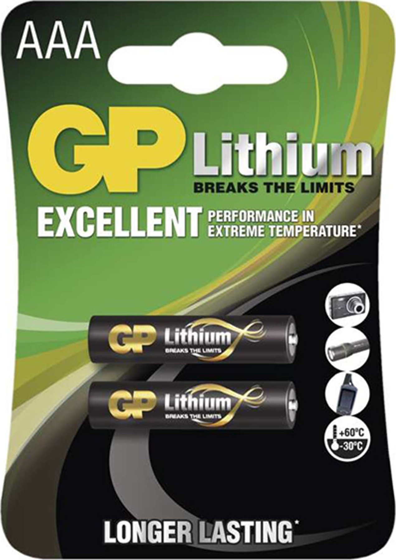 GP  litowa, AAA (LR03), AAA, 1