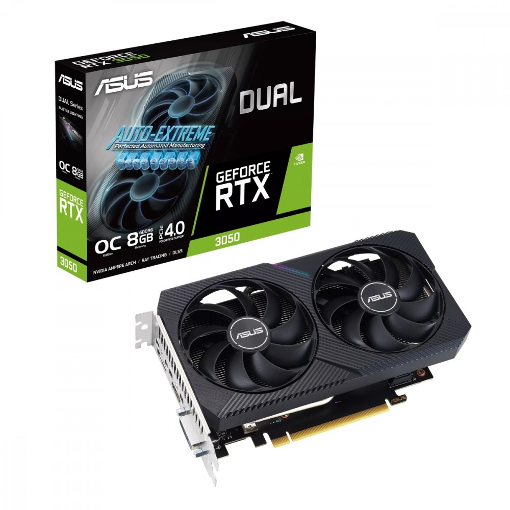 ASUS Dual -RTX3050-O8G-V2 NVIDIA GeForce RTX