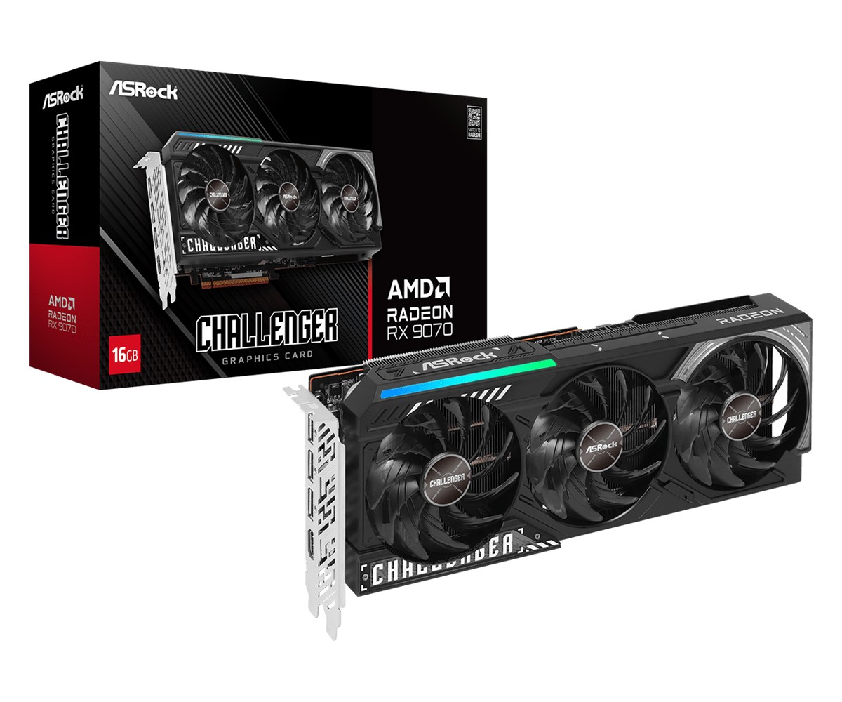 ASRock Challenger AMD Radeon RX 9070