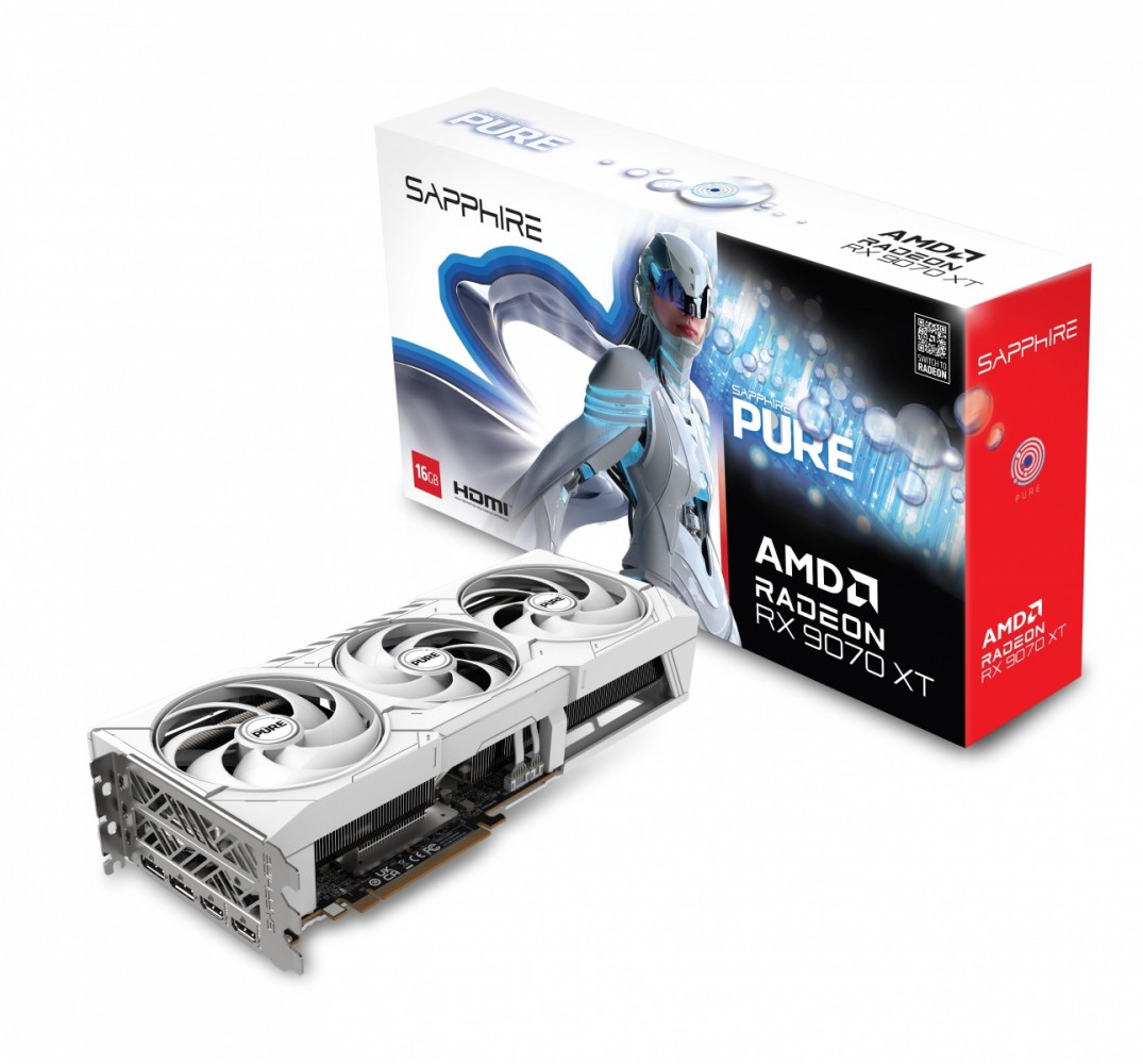 SAPPHIRE PURE AMD RADEON RX 9070