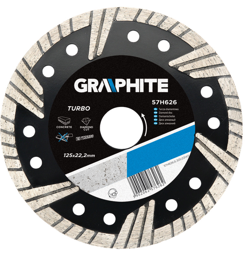 Graphite 180x22.2mm turbo 57H628 |