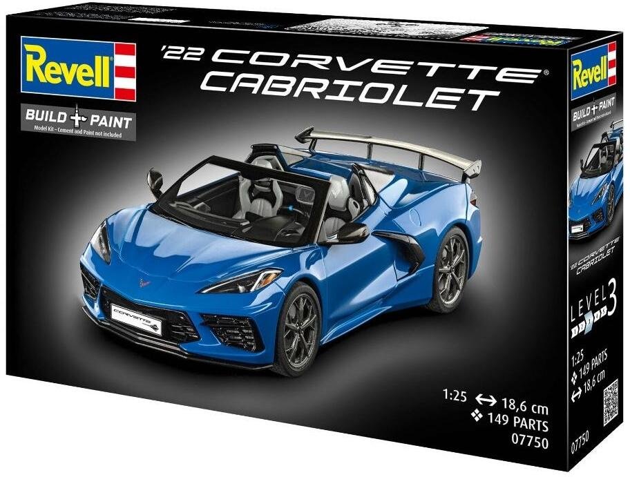 Graupner 1/25 /07750/ Corvette C8 Cabriolet