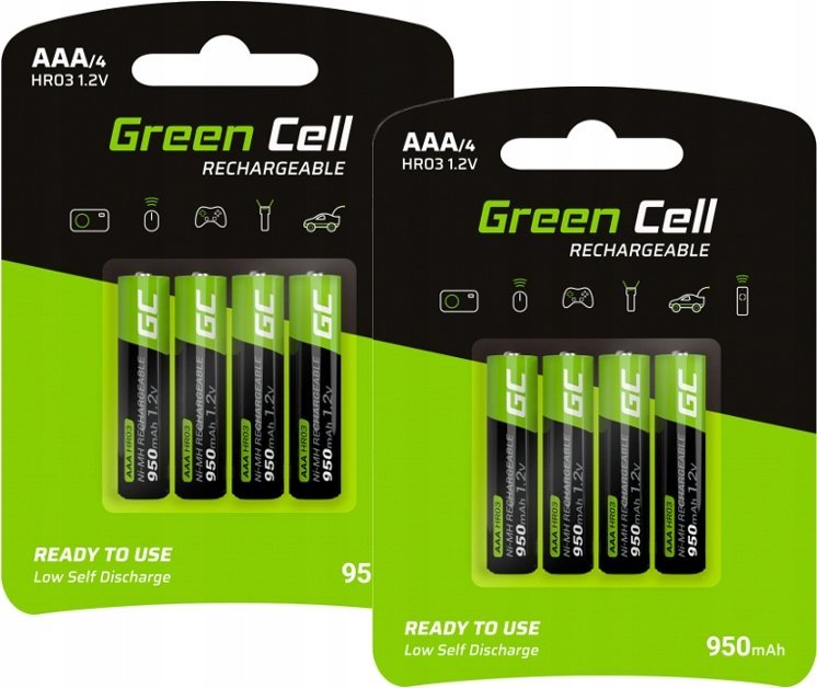 Green Cell 8x ki Paluszki AAA