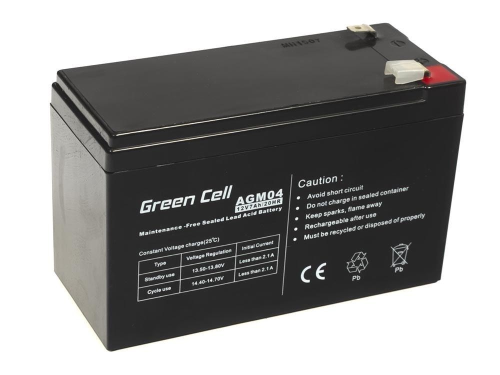 Green Cell  12V/7Ah (AGM04) | AGM04
