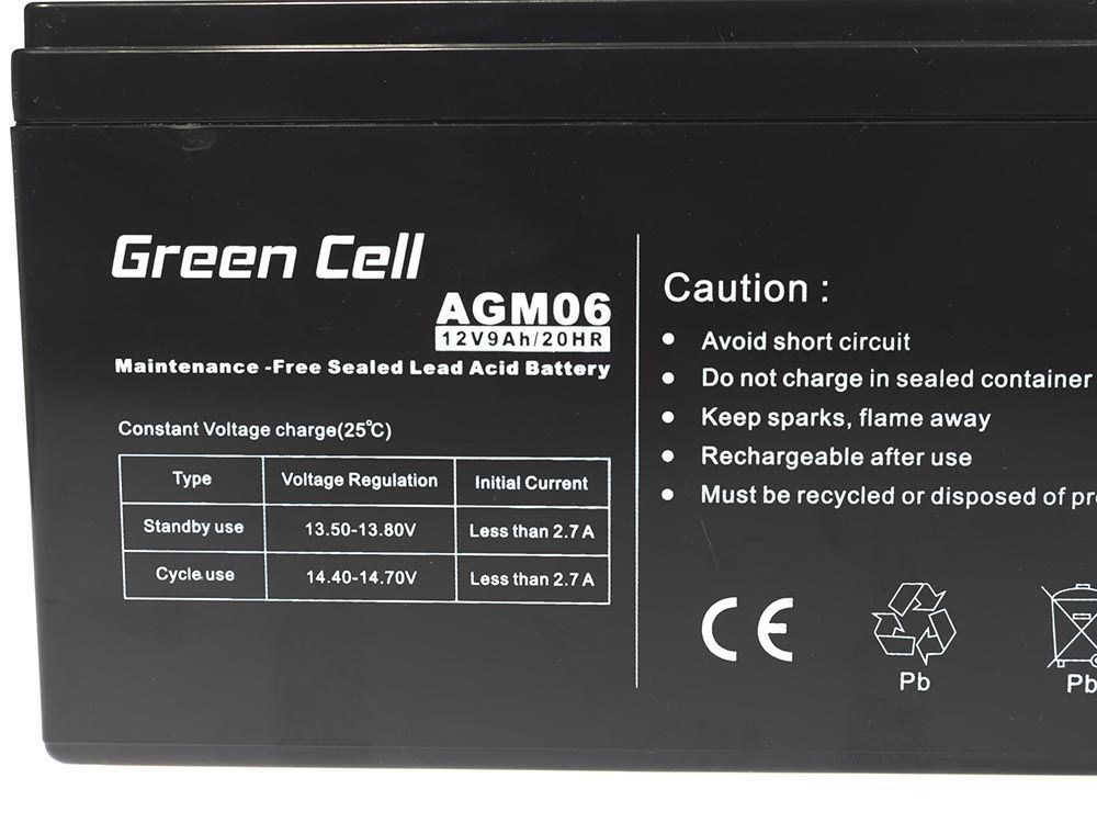 GREEN CELL AGM06 12V 9Ah UPS