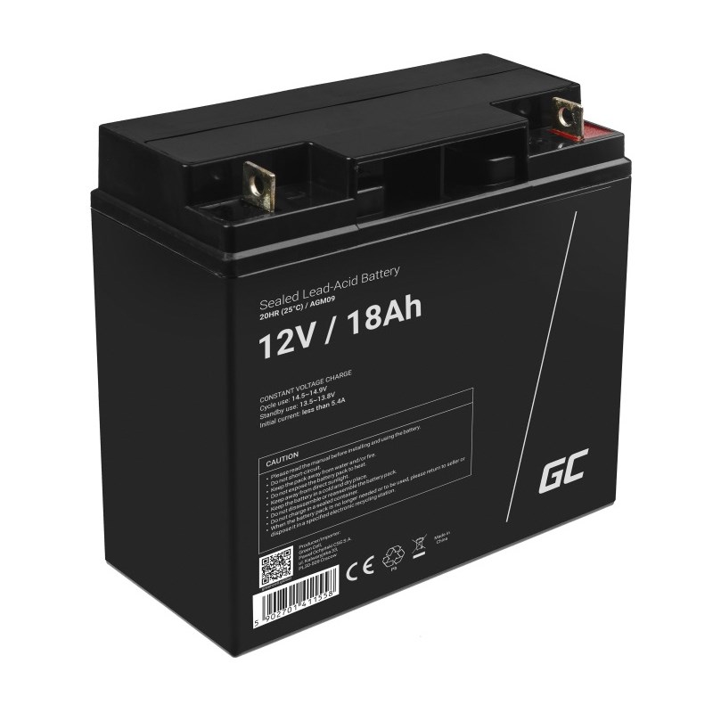 Green Cell  18Ah/12V (AGM09) | AKSAKGRERU140001