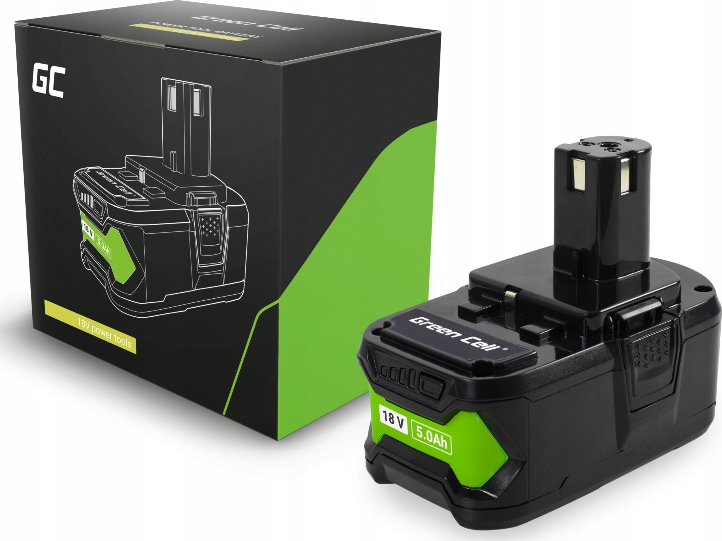 Green Cell Ryobi ONE+ 18V 5Ah