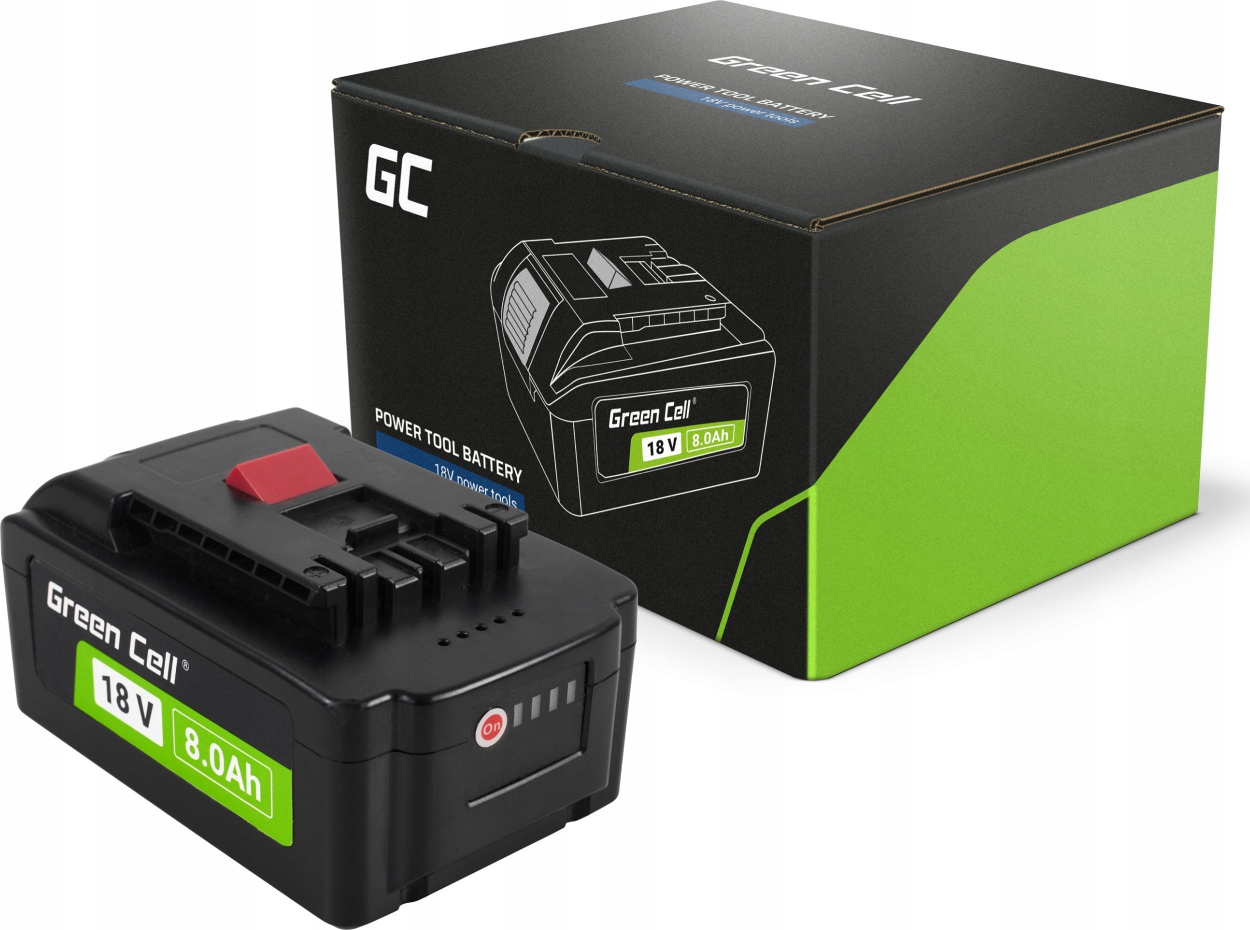 Green Cell do Bosch 18V 8Ah