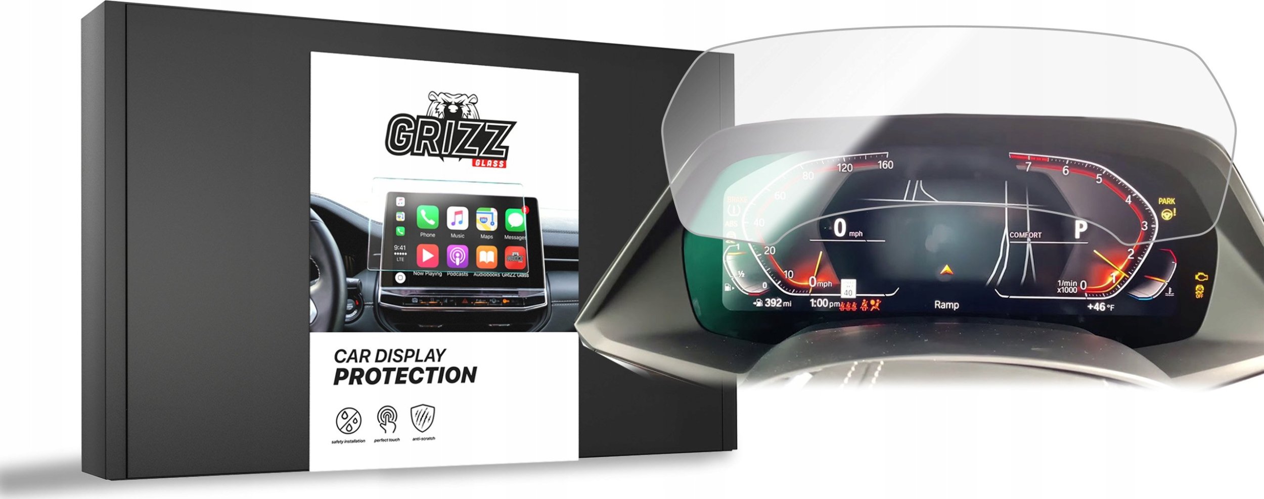 GrizzGlass   CarDisplay Protection do BMW M3