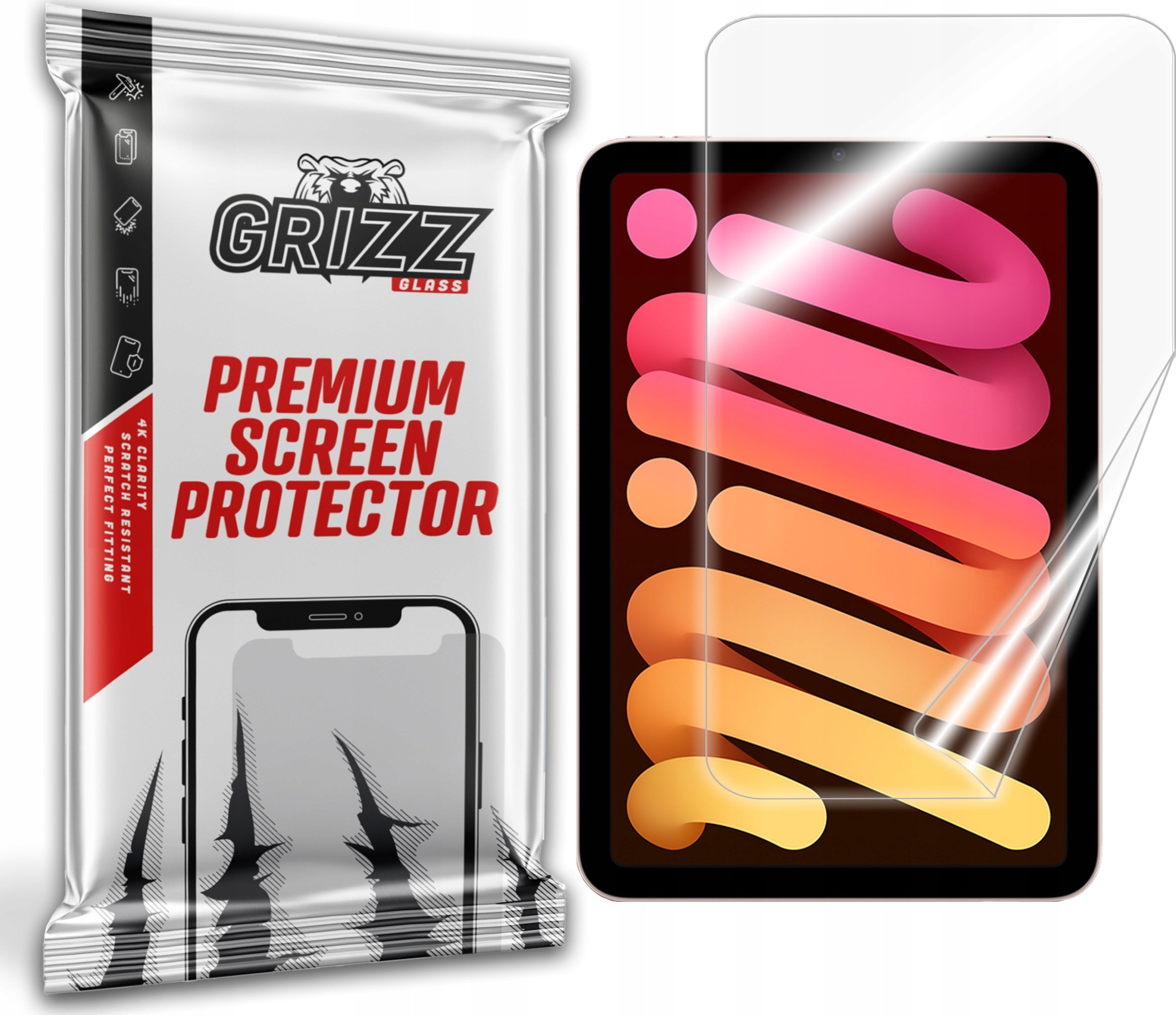 GrizzGlass   CeramicFilm do Apple iPad mini