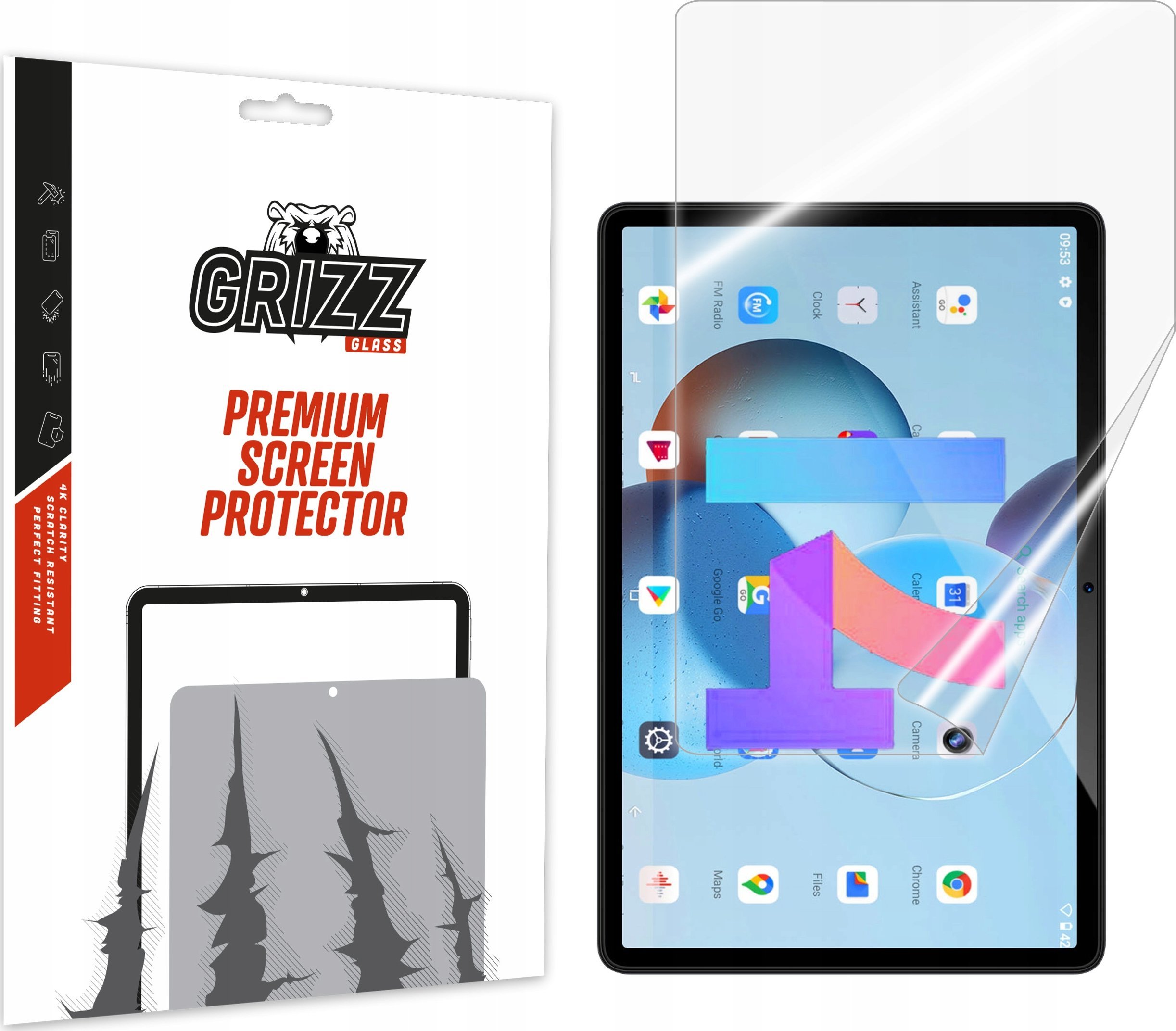GrizzGlass CeramicFilm do Doogee T30E |